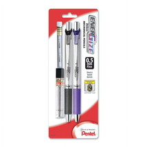 Pentel EnerGize Automatic Pencil with Lead and Erasers, 0.5mm, Assorted,... - $21.77