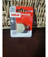 RCA Phone Duplex Modular Jack 2 Jack&#39;s - $165.32 MXN