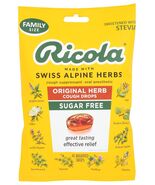 (6 BAGS) Ricola Sugar Free Original Swiss Herb Cough Drops 45 Count Bag ... - $639.00 MXN