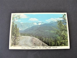 Chicago Creek Road to Echo Lake and Mt. Evans, Colorado - 1974 Postcard. - £7.00 GBP