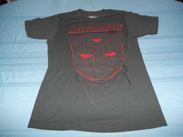 Autobots Universal Studios Gray 3D T-Shirt Size M Transformers - £10.16 GBP