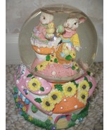 Musical Snow Globe Easter Theme (#0542)  - $609.01 MXN