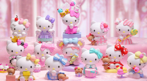 POP MART Sanrio Hello Kitty Sweet Candy Dessert Series Confirmed Art Doll Gift!