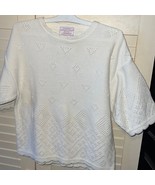 Country sophisticates petites by Pendleton short sleeve vintage sweater - €21,13 EUR