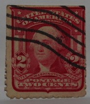 Vintage Stamps American America Usa States 2 C Two Cent Washington X1 B11 #3 - £1.39 GBP