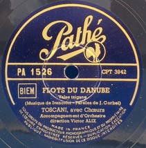 Toscani and Chorus w/ Victor Alix 78 Flots Du Danube / Reve De Valse 2B  - £5.91 GBP