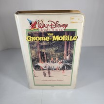 The Gnome-Mobile Vintage VHS Tape Clamshell Case Walt Disney Tested Working - $10.21