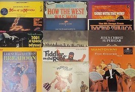 13 Album Vinyl Soundtrack Collection - $45.00