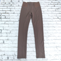 Simply Noelle Pants Womens XS Taupe Pull On Stretch Ponte Straight Pants - £20.14 GBP