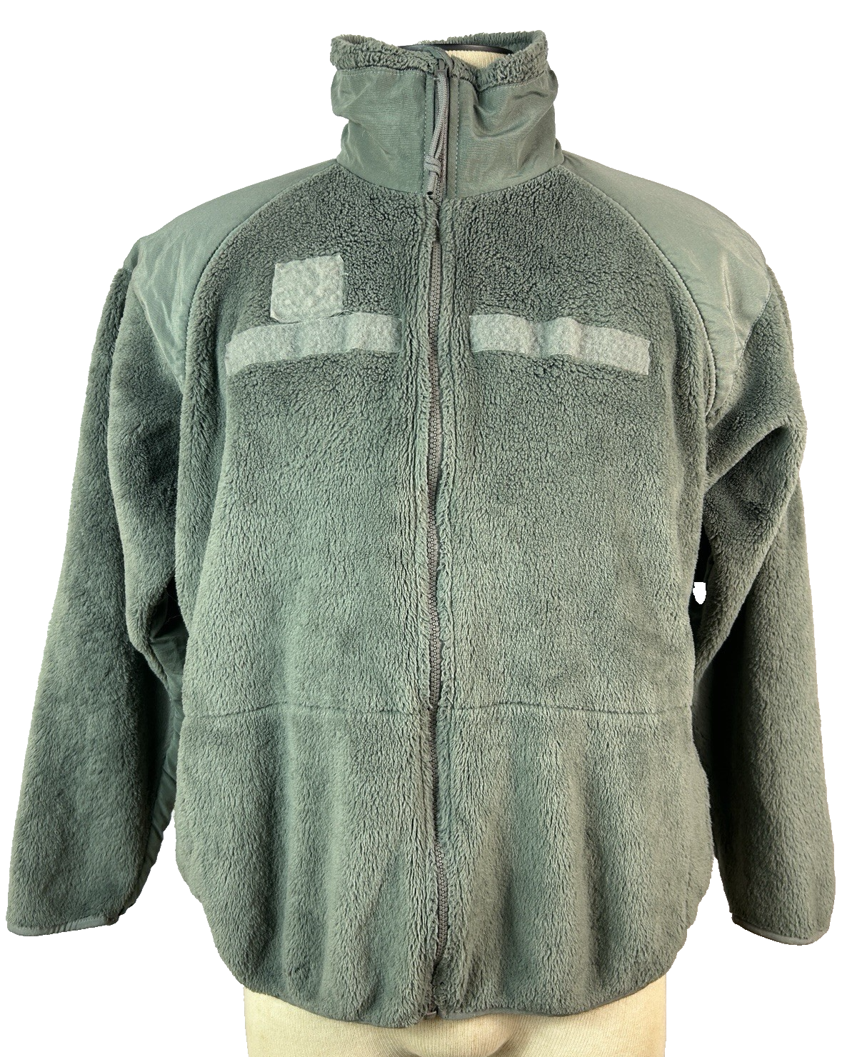 US Military Fleece Jacket Sz Large Green GEN III Cold Weather USAF OCP - $29.69