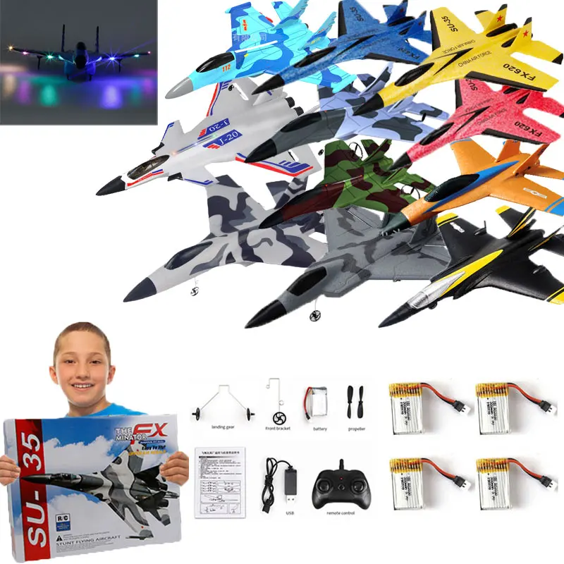 SU-35 Glider RC Plane Wingspan RC Remote Radio Control Drones Airplanes RTF UAV - £11.16 GBP+