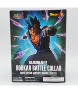 Dragon Ball Z Dokkan Battle Collab Super Saiyan Vegeta Figure - $723.50 MXN