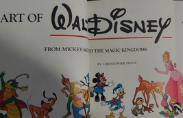 The Art Of Walt Disney Animation 1975 Christopher Finch Hardcover Disneyland - £7.93 GBP