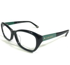 Laura Ashley Eyeglasses Frames BELLA C1-BLACK Green Cat Eye Full Rim 54-... - $41.86