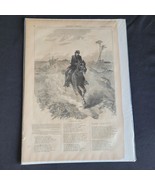 1882 Harper&#39;s Weekly Drill In The Bayonet Exercise At The Ninth Regiment... - $471.90 MXN