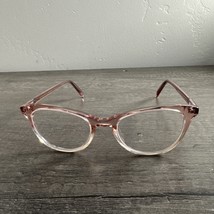 Warby Parker Eyeglasses Madeleine M 625 Pink Clear Fade FRAMES ONLY 50-1... - $365.67 MXN
