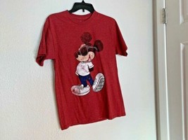 Disney Womens Sz M Mickey Mouse sunglassesTee Shirt Short Sleeve Tshirt - £9.54 GBP