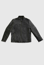 Whet Blu Zain Men&#39;s Mcj Motorcycle Leather Jacket POLY-FILLED Liner - £284.42 GBP+