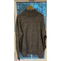 NWT Eddie Bauer dreamknit funnel neck carbon sweater warm and cozy sz XL - $15.33