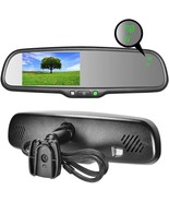 Master Tailgaters OEM Rear View Mirror with 4.3&quot;  LCD w/ Temperature &amp; C... - £123.57 GBP