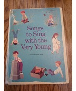Songs to Sing with the Very Young, Marjorie Torrey, 1966 vintage hardcover - $540.78 MXN