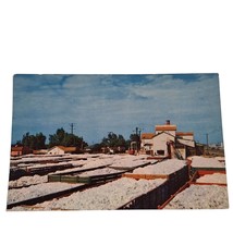 Postcard Bales Of California Cotton San Joaquin Valley Chrome Unposted - £10.28 GBP