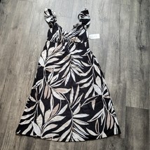 Time and Tru Women&#39;s 100% Cotton Midi Dress with Flutter Sleeves Size Me... - $333.88 MXN