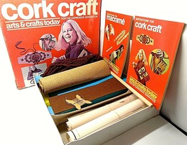 1972 HASBRO Cork Craft Arts &amp; Crafts Today/Macrame Instructions See Desc... - £3.94 GBP