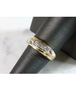 Womens Vintage Estate 14K Yellow Gold CZ Ring 4g E2466 - $519.75