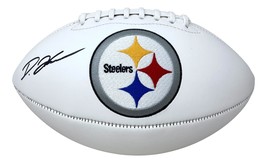 Diontae Johnson Signé Pittsburgh Steelers Logo Football Bas - £107.60 GBP