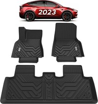 AUXITO Tesla Model Y Floor Mats 2023-2020, Model Y All Weather Mats 1st 2nd Row - £75.17 GBP