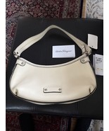 Salvatore Ferragamo Gancini Shoulder Bag Leather Skin Pebble Calf With Bag - $123.75