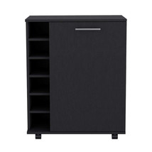 Black Bar Cart: Cisco Living Room Style - $3,390.66 MXN