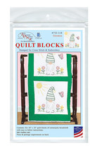 Jack Dempsey Needle Art Gnomes Quilt Blocks - £11.15 GBP