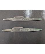 (2) 1959 Cadillac Eldorado Seville Door Emblems  (ORIGINAL) - $242.64