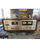 Sansui Sc-2000 tape deck stereo, chrome / wood - parts/repair - £78.85 GBP