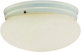 Trans Globe Imports&#39; Pl-3620-1 Wh Traditional One Light Flushmount, 10 Point 00 - £32.07 GBP