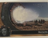Stargate SG1 Trading Card Richard Dean Anderson #63 Memento - $1.97