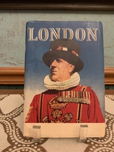 Vintage 1952 Edition LONDON Travel Booklet with Maps &amp; Historical Site G... - $12.99