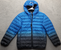 Eddie Bauer Puffer Jacket Youth S Multi Packable Down Long Sleeve Hooded... - $733.47 MXN