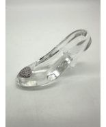 Disney Parks Cinderella Slipper With Pave Crystal Heart Arribas Brothers... - $35.63