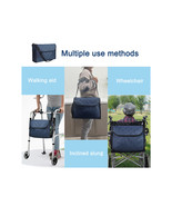  Storage Bag for wheelchairs   Scooters Walkers Basket Tote Pockets Quil... - $30.88 CAD