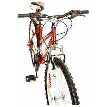 Titan Pathfinder 26 Inch 18-Speed Womens Mountain Bike Suspension Red White New. image 8