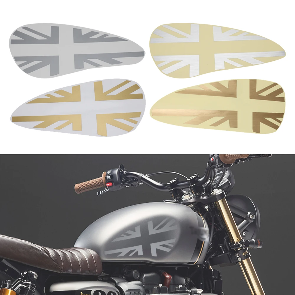 Fuel Tank Sticker Reflective Label Motorcycle Accessories Decals Decoration Logo - £141.82 GBP