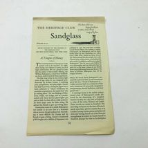 The Heritage Club Sandglass Leaflet A Tongue of Honey No. IX : 33 - $12.53 CAD