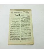 The Heritage Club Sandglass Leaflet A Tongue of Honey No. IX : 33 - $163.47 MXN