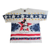 Land’N Sea NY Disney Vintage 90’s Mickey Unlimted 2XL T-Shirt Stars Stripes - $62.74