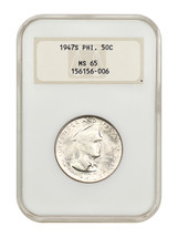 Philippines: 1947-S 50 Centavos NGC MS65 (Douglas MacArthur Commem) - $127.31