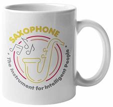 Saxophone, The Instrument For Intelligent People With Musical Notes Nove... - £15.57 GBP+