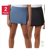 32 Degrees Girls Skort Blue Black 2-Pack Skirt Active Stretch Built-In S... - $45.26 CAD